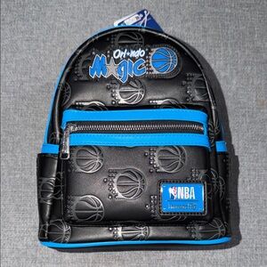 NEW Black & Blue ORLANDO MAGIC LOINGEFLY Backpack